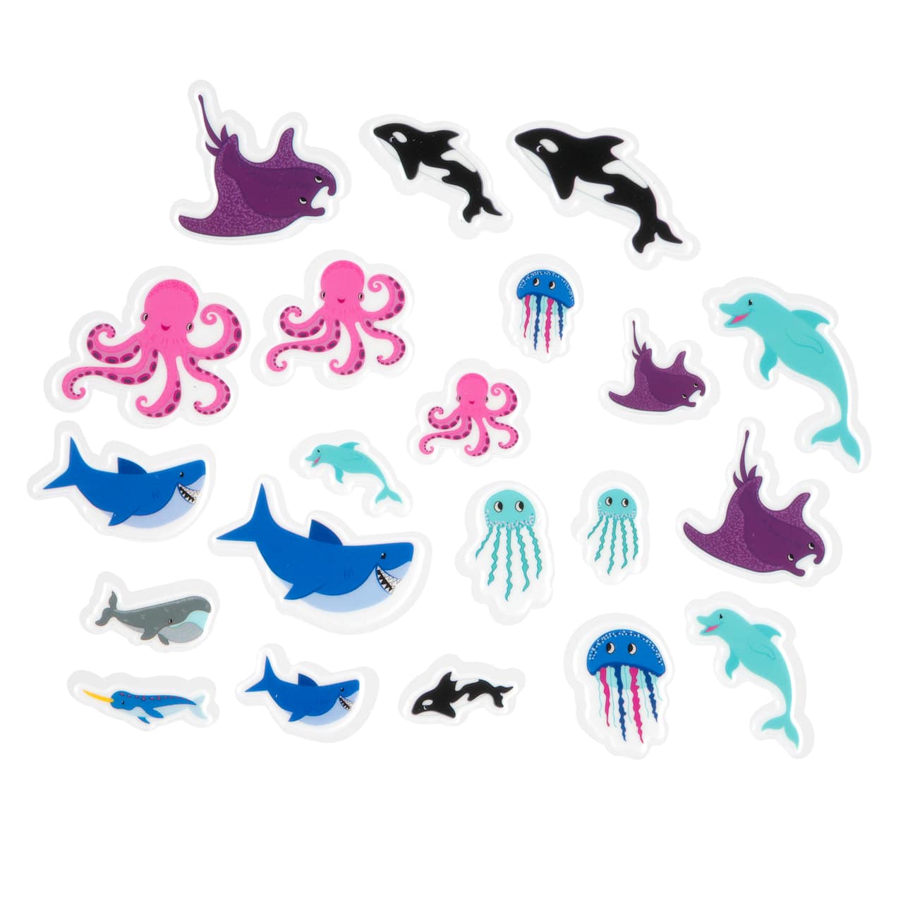 Sea Life Puffy Stickers by Creatology&#x2122;